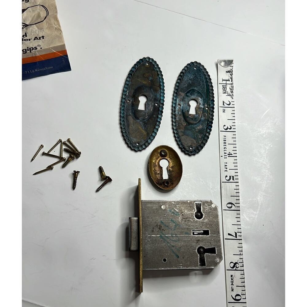Vintage German Hardware Brass Furniture - Picture 5 of 6
